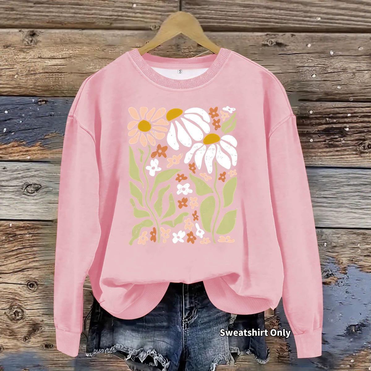Sweatshirt Casual — Estampado Gráfico