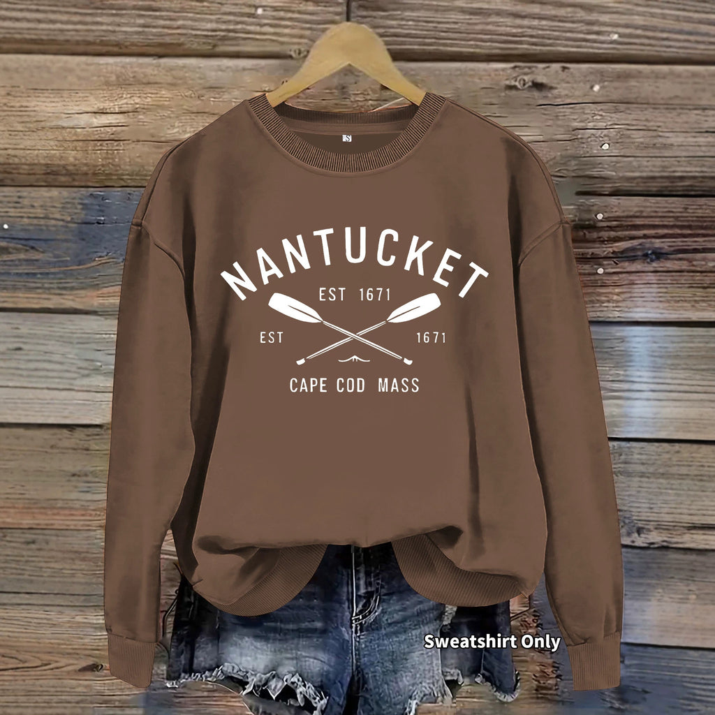 Long sleeved sweatshirt
