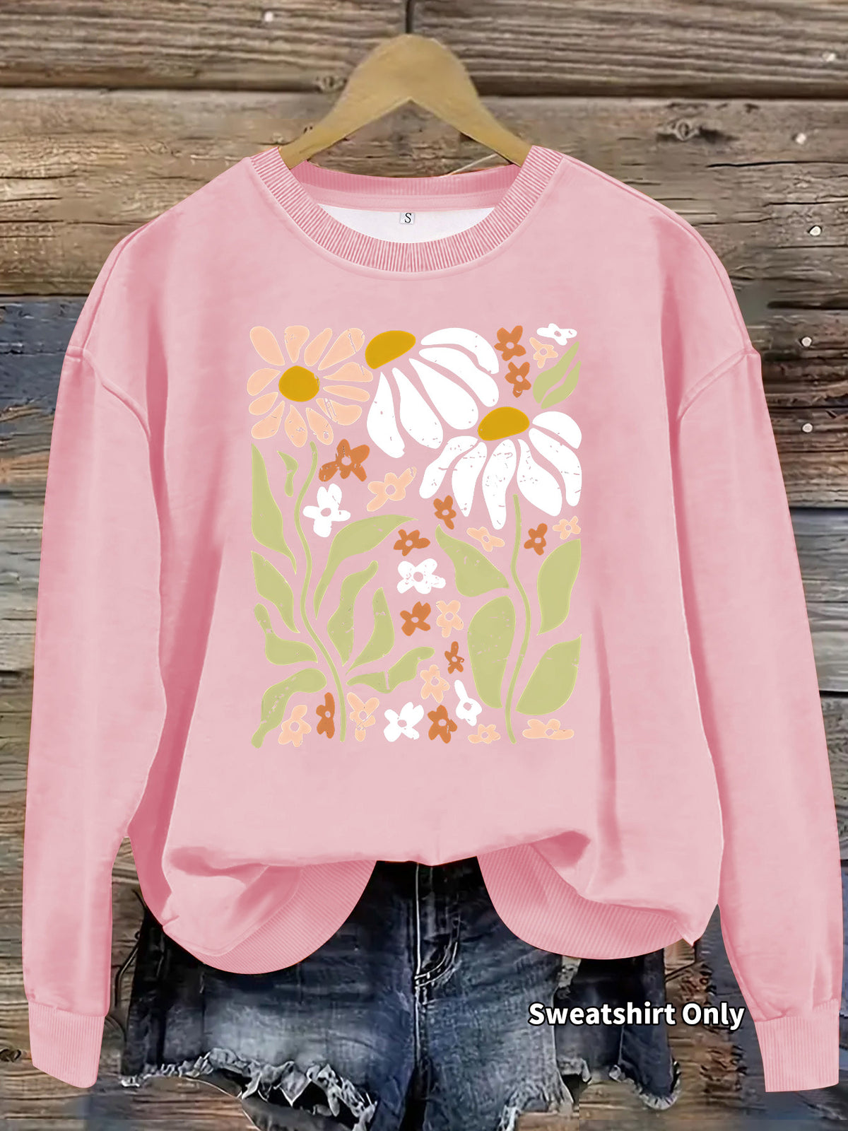 Sweatshirt Casual — Estampado Gráfico