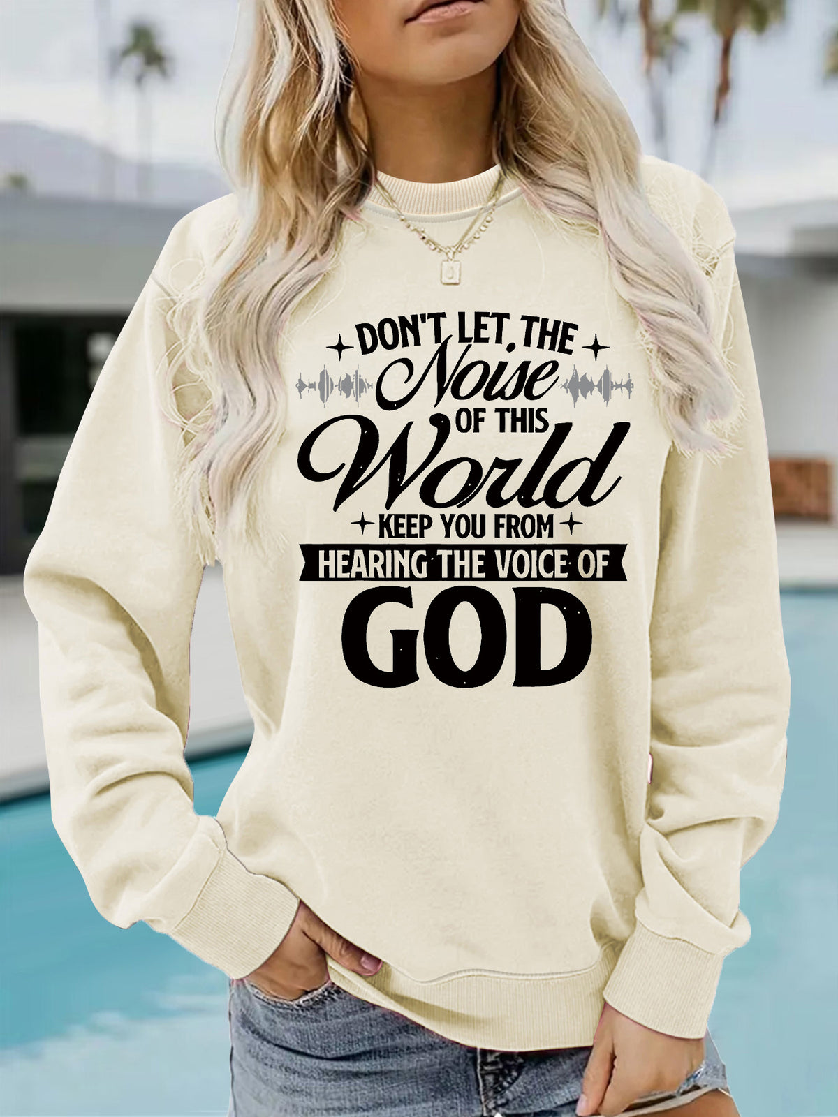 Sweatshirt Letras Estampadas — Essencial Casual