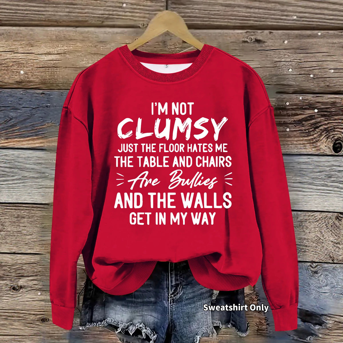 Sweatshirt Letras — Estilo Urbano