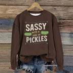 Round neck hoodie for women