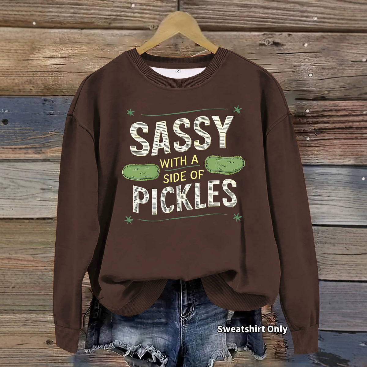 Round neck hoodie for women