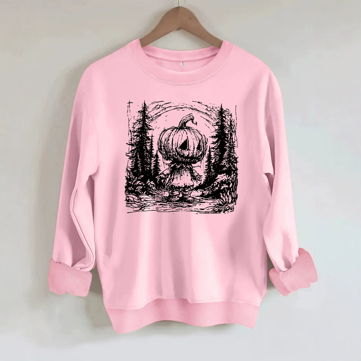 Sweatshirt Homem-Abóbora — Halloween Divertido