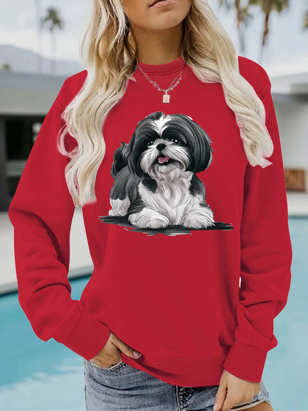 Sweatshirt Básica — Estampado Essencial