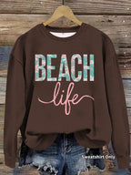Sweatshirt Estampada Desportiva — Modelo 12