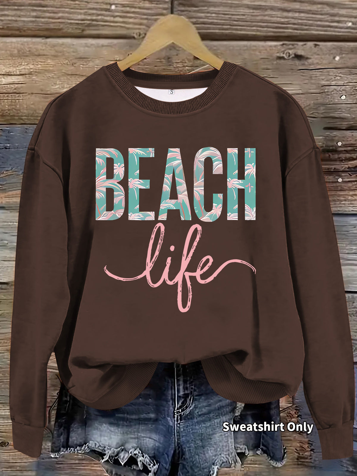 Sweatshirt Estampada Desportiva — Modelo 12