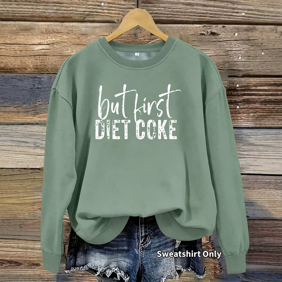 Sweatshirt Grossa Estampada — Modelo 7