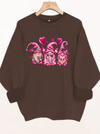 Sweatshirt de Fleece Estampada — Modelo 8
