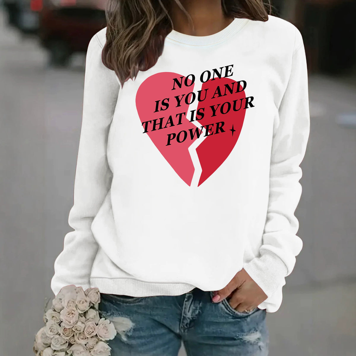 Sweatshirt Coração — Edição Dia dos Namorados
