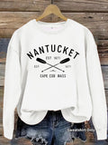 Long sleeved sweatshirt