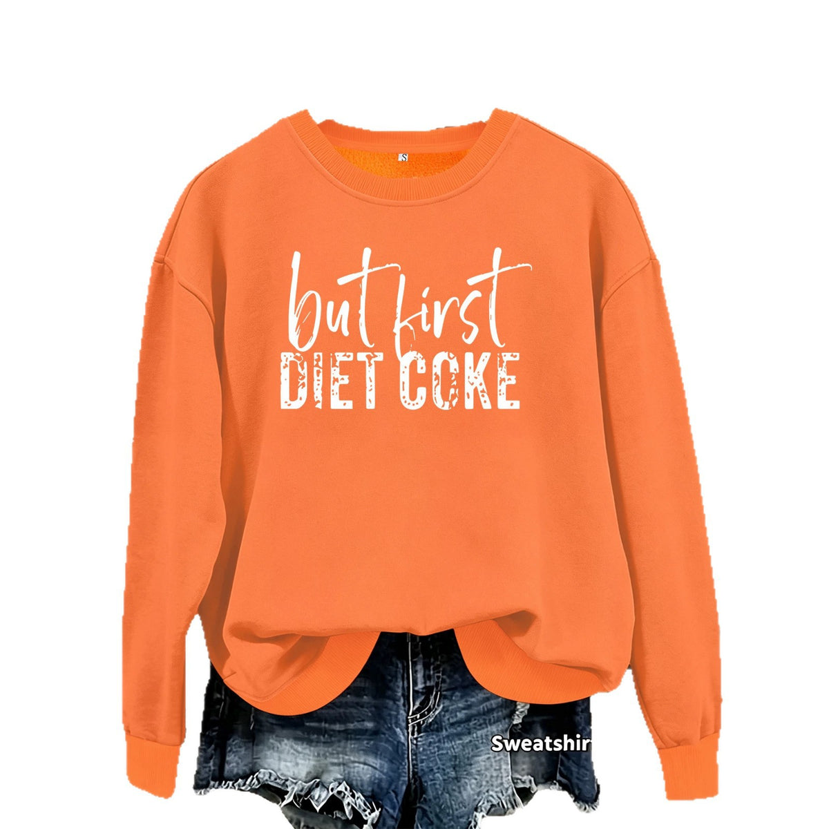 Sweatshirt Grossa Estampada — Modelo 7