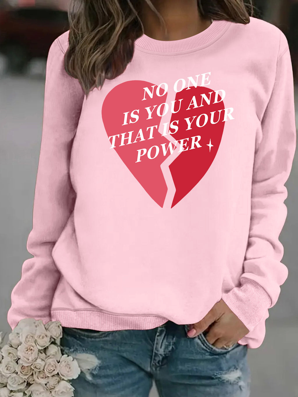 Sweatshirt Coração — Edição Dia dos Namorados