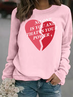 Sweatshirt Coração — Edição Dia dos Namorados