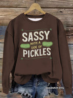 Round neck hoodie for women