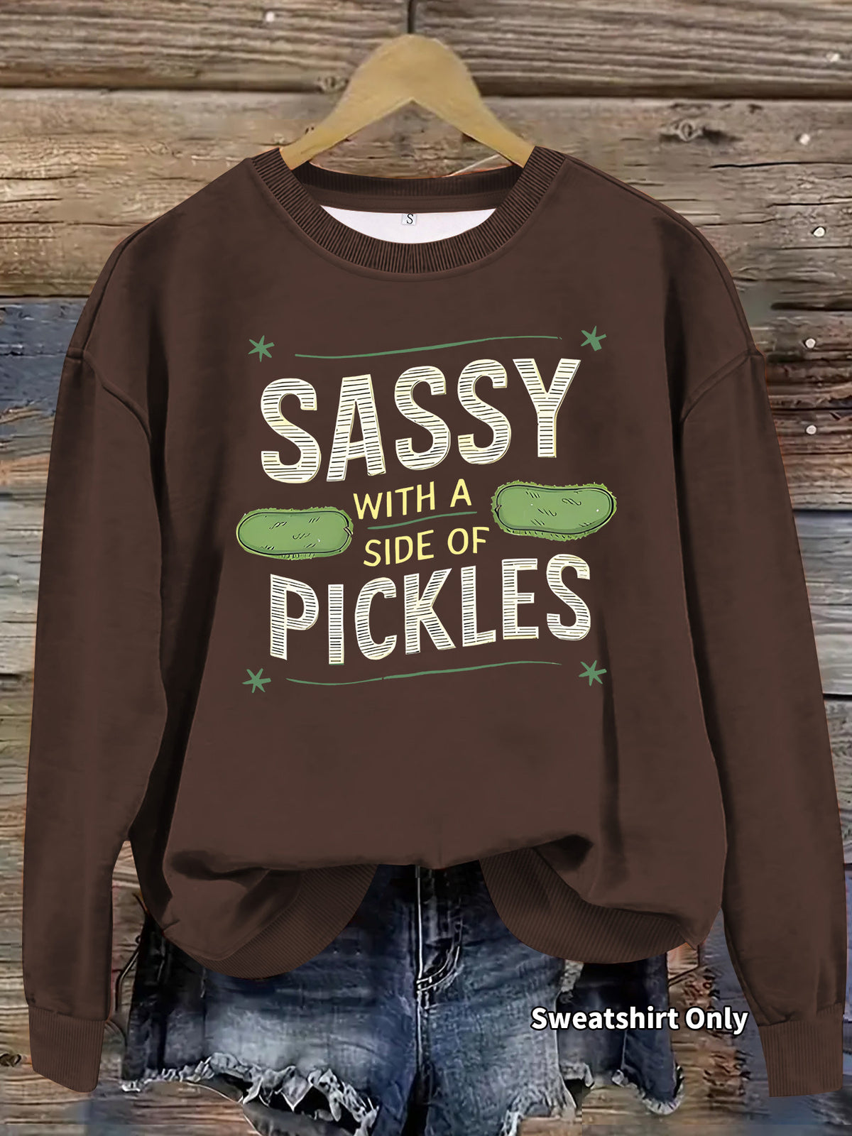 Round neck hoodie for women