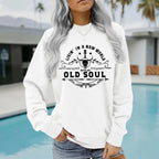Sweatshirt Caveira e Letras — Estilo Dark
