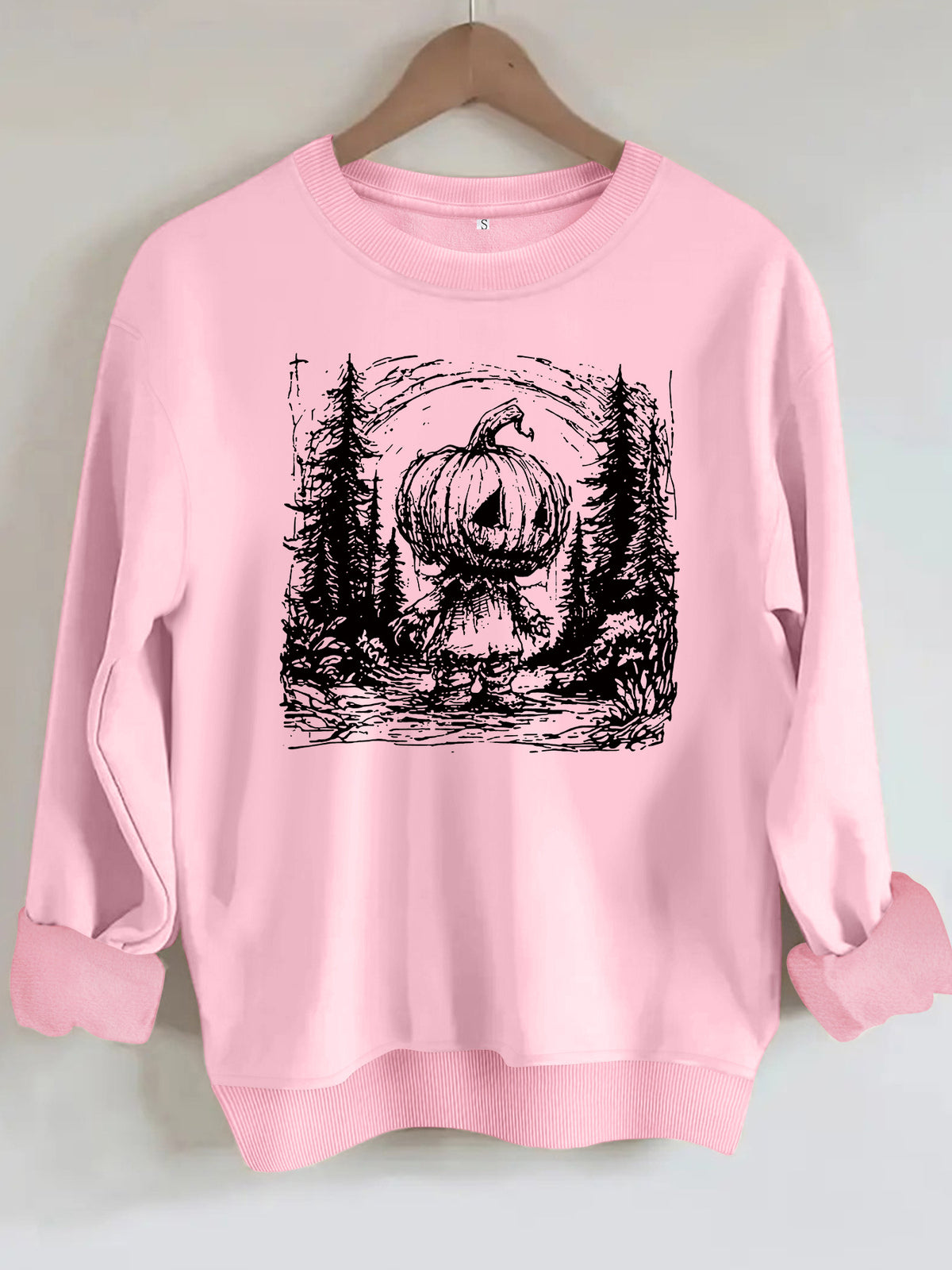 Sweatshirt Homem-Abóbora — Halloween Divertido