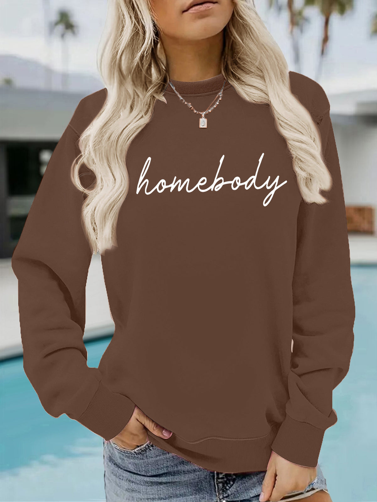 Sweatshirt Estampada — Modelo 1