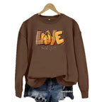 Sweatshirt Abóbora Estampada — Outono e Halloween