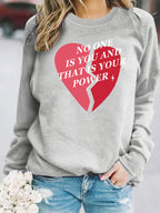 Sweatshirt Coração — Edição Dia dos Namorados