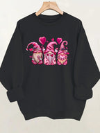 Sweatshirt de Fleece Estampada — Modelo 8