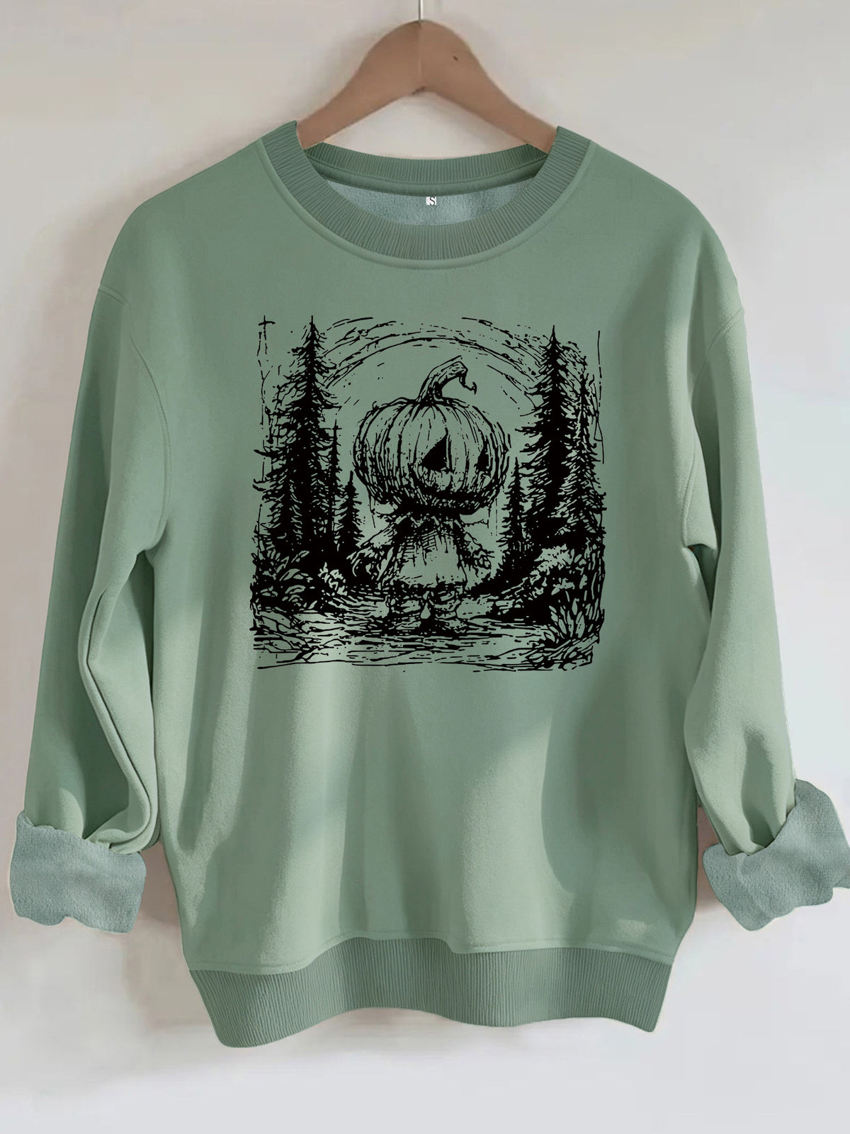 Sweatshirt Homem-Abóbora — Halloween Divertido