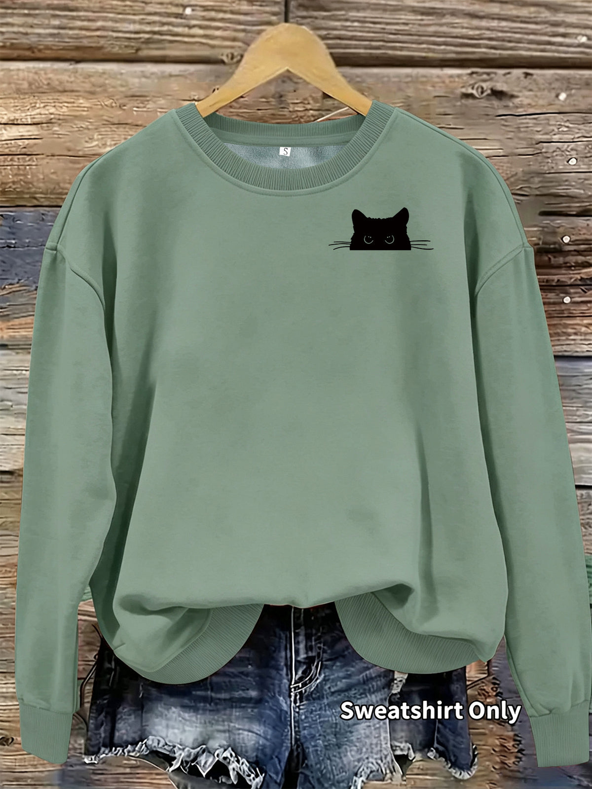 Sweatshirt Gato Preto — Charme Felino
