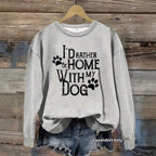 Sweatshirt Amantes de Cães — Carinho de Quatro Patas