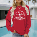Sweatshirt Caveira e Letras — Estilo Dark