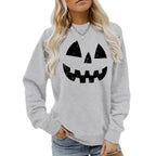 Round neck fleece sweatshirt sports sweatshirt