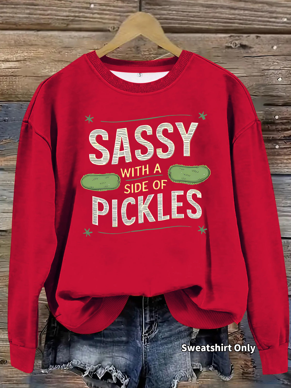 Round neck hoodie for women