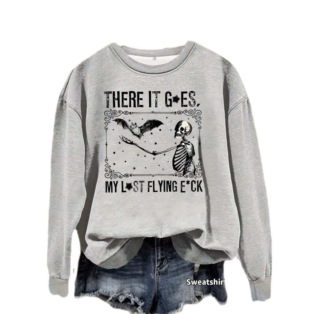 Sweatshirt Esqueleto e Águia — Estilo Dark