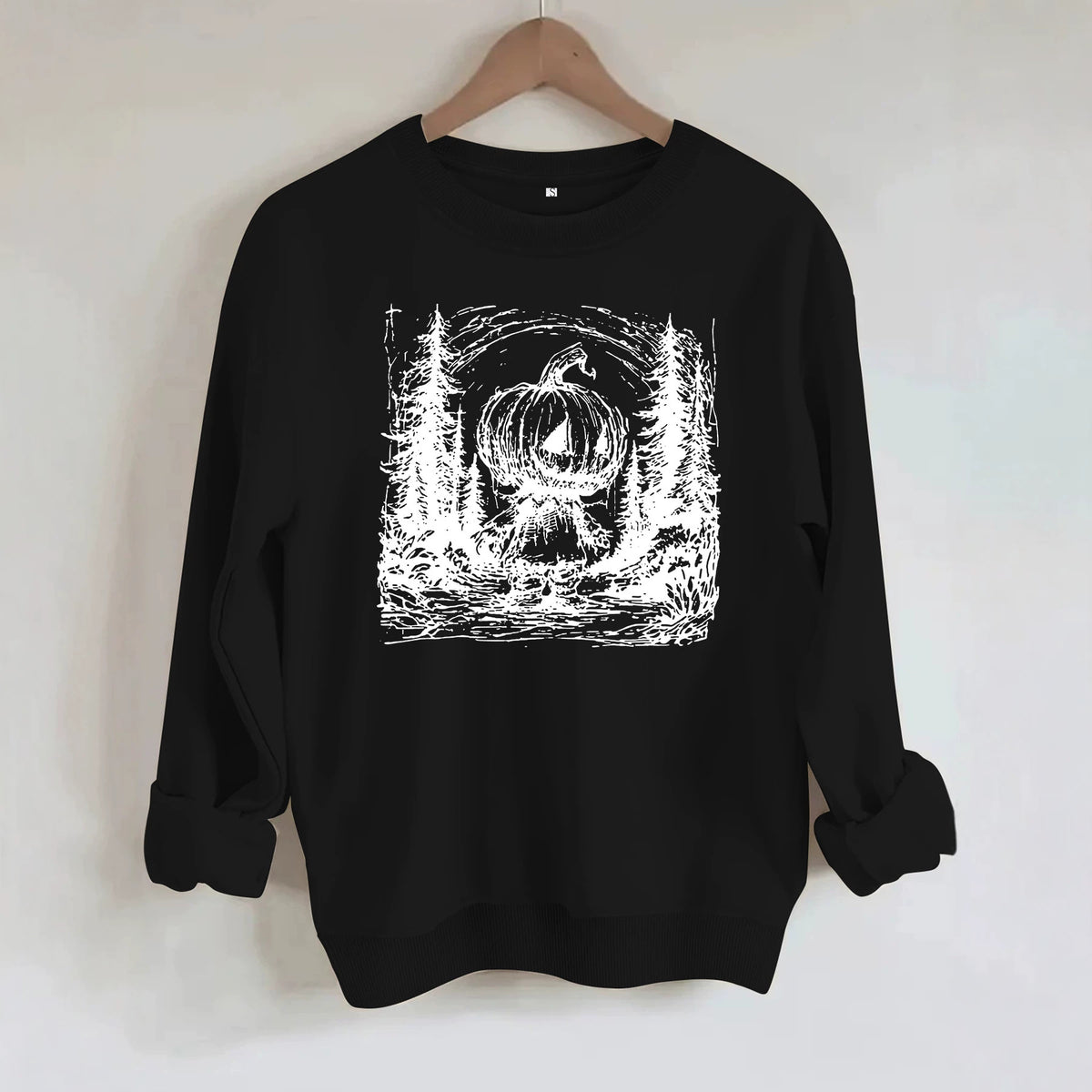 Sweatshirt Homem-Abóbora — Halloween Divertido