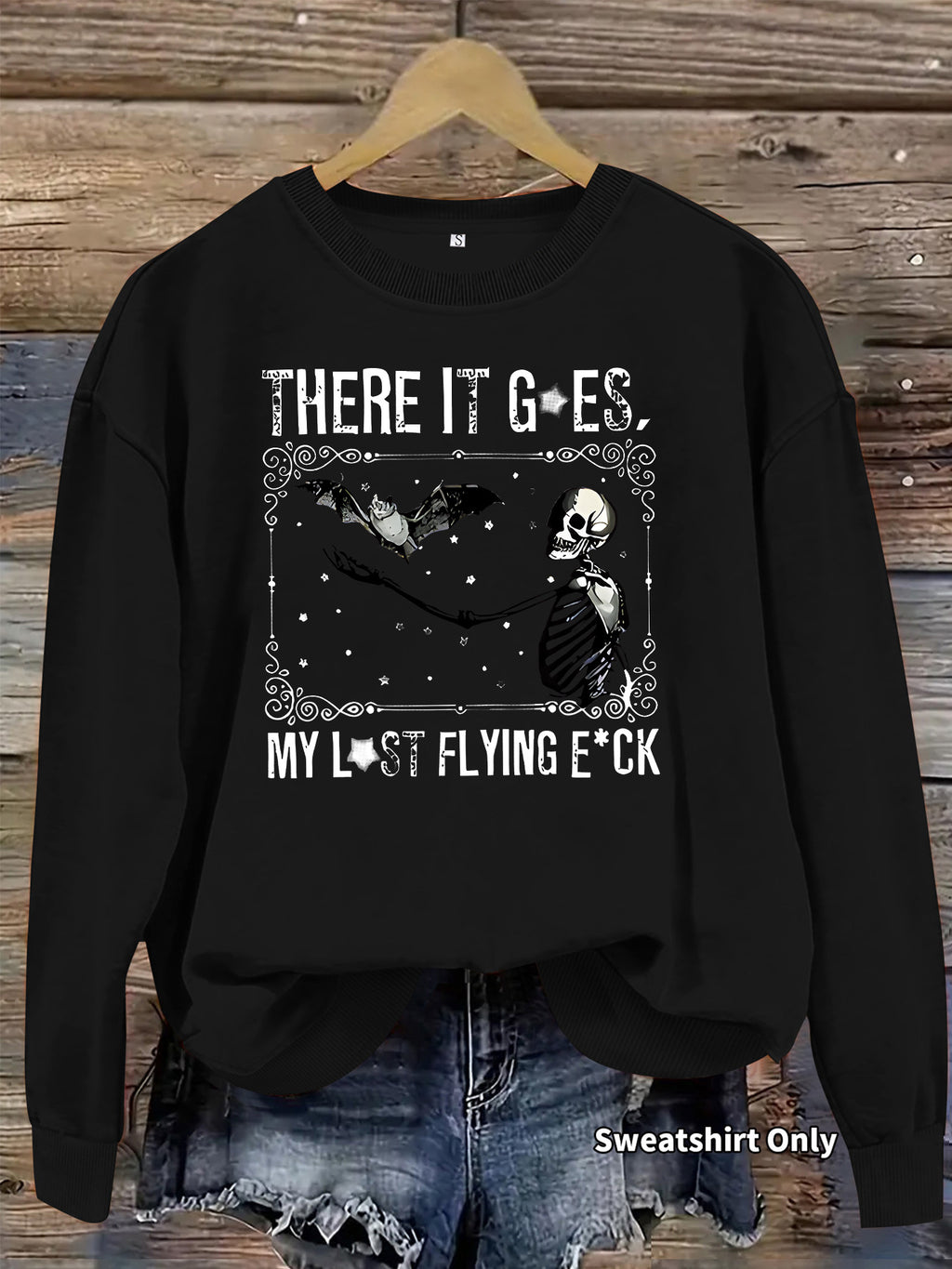 Sweatshirt Esqueleto e Águia — Estilo Dark