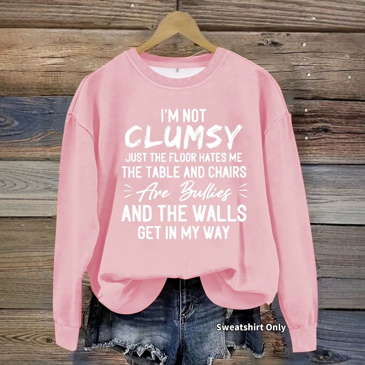 Sweatshirt Letras — Estilo Urbano