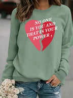 Sweatshirt Coração — Edição Dia dos Namorados