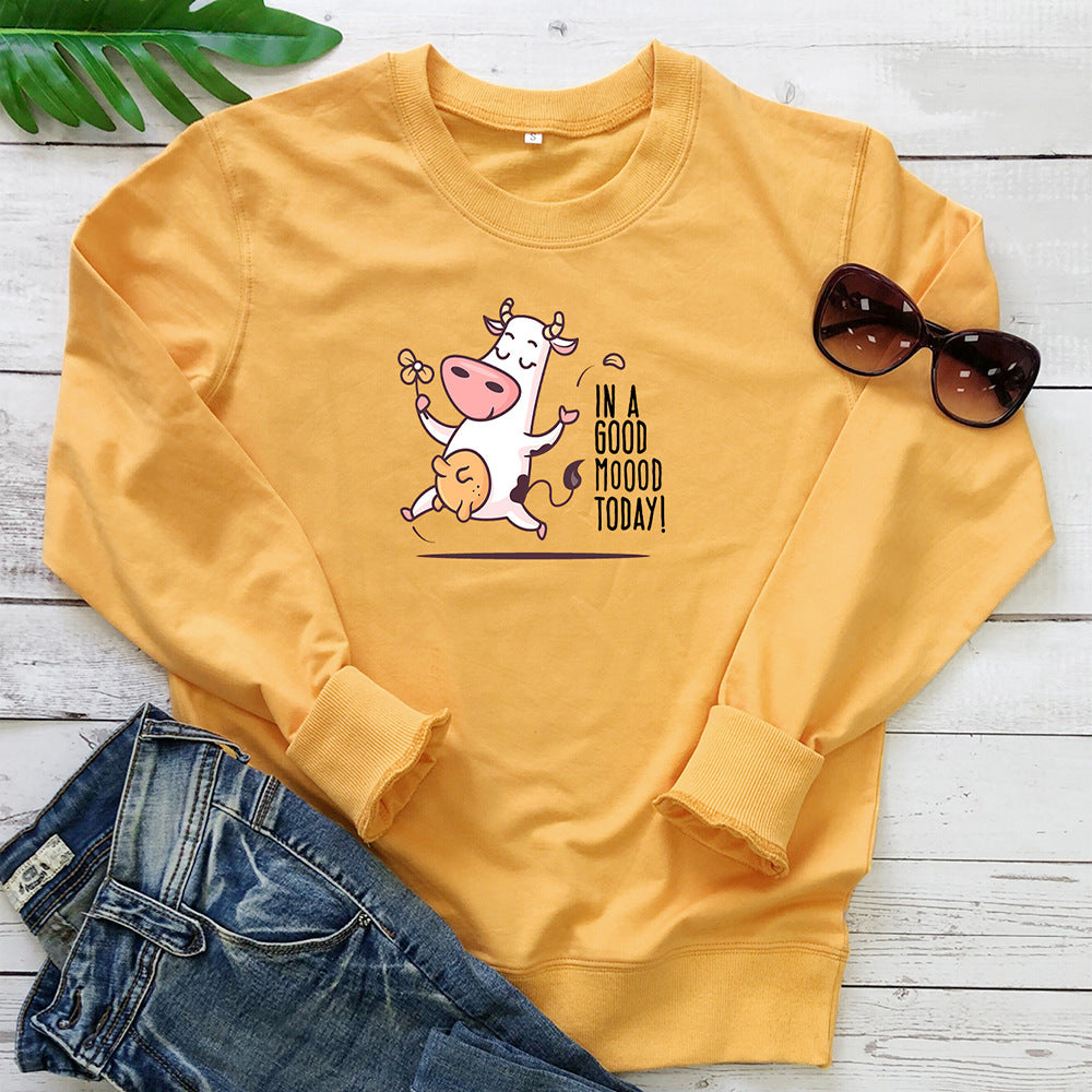 Sweatshirt In A Good Mood Today — Boa Disposição