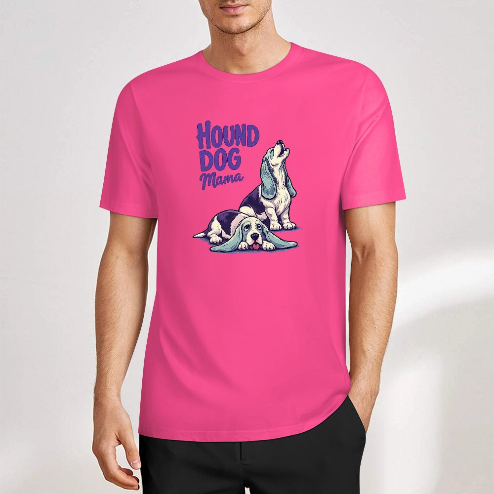 T-shirt Algodão 160 g — Rosa-Forte