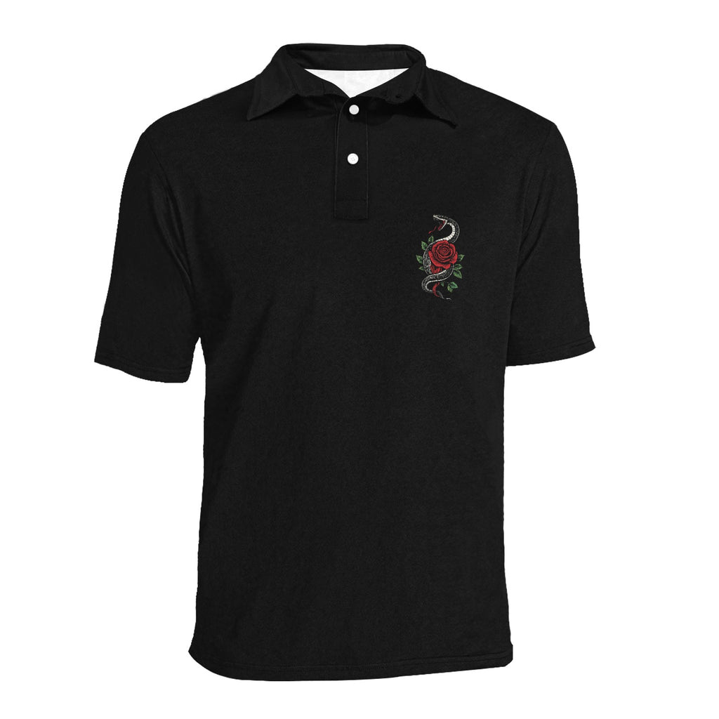 Polo Estampado Integral — Estilo Casual