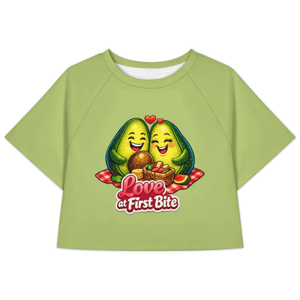 T-shirt Crop Top — Estilo Verão (Modelo 2)