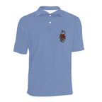 Polo Estampado Integral — Estilo Casual