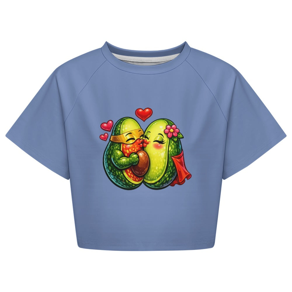 T-shirt Crop Top — Estilo Verão