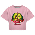 T-shirt Crop Top — Estilo Verão (Modelo 2)