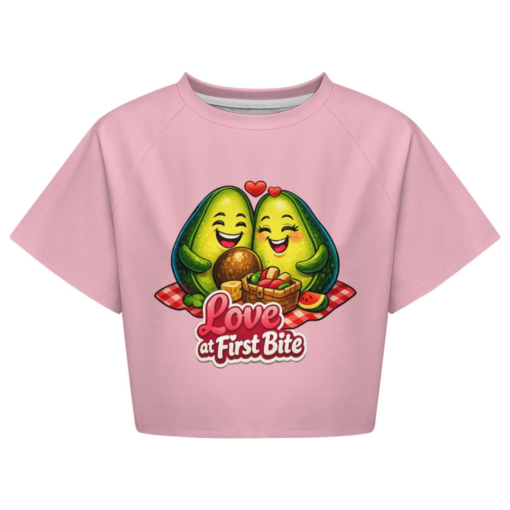 T-shirt Crop Top — Estilo Verão (Modelo 2)