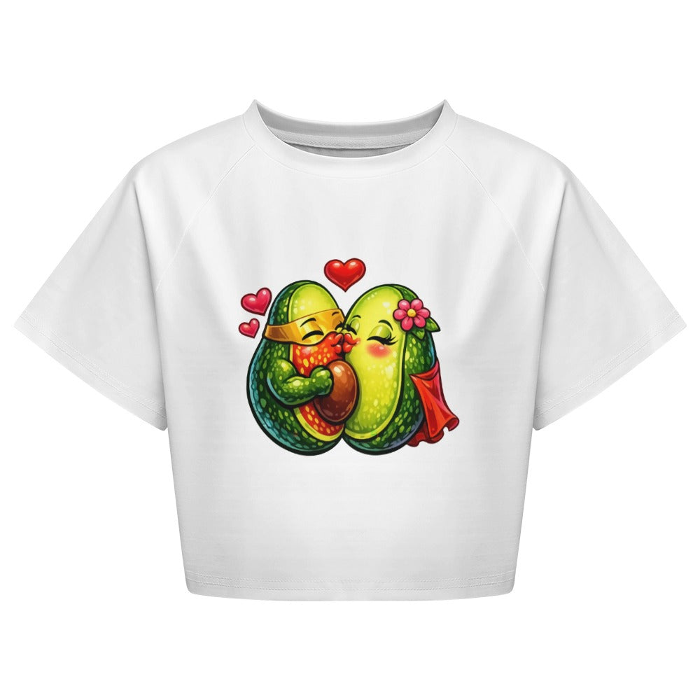T-shirt Crop Top — Estilo Verão