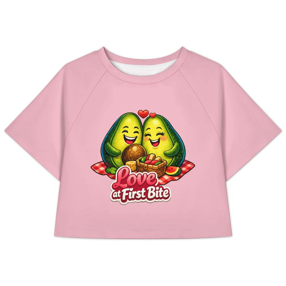 T-shirt Crop Top — Estilo Verão (Modelo 2)