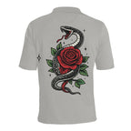 Polo Estampado Integral — Estilo Casual