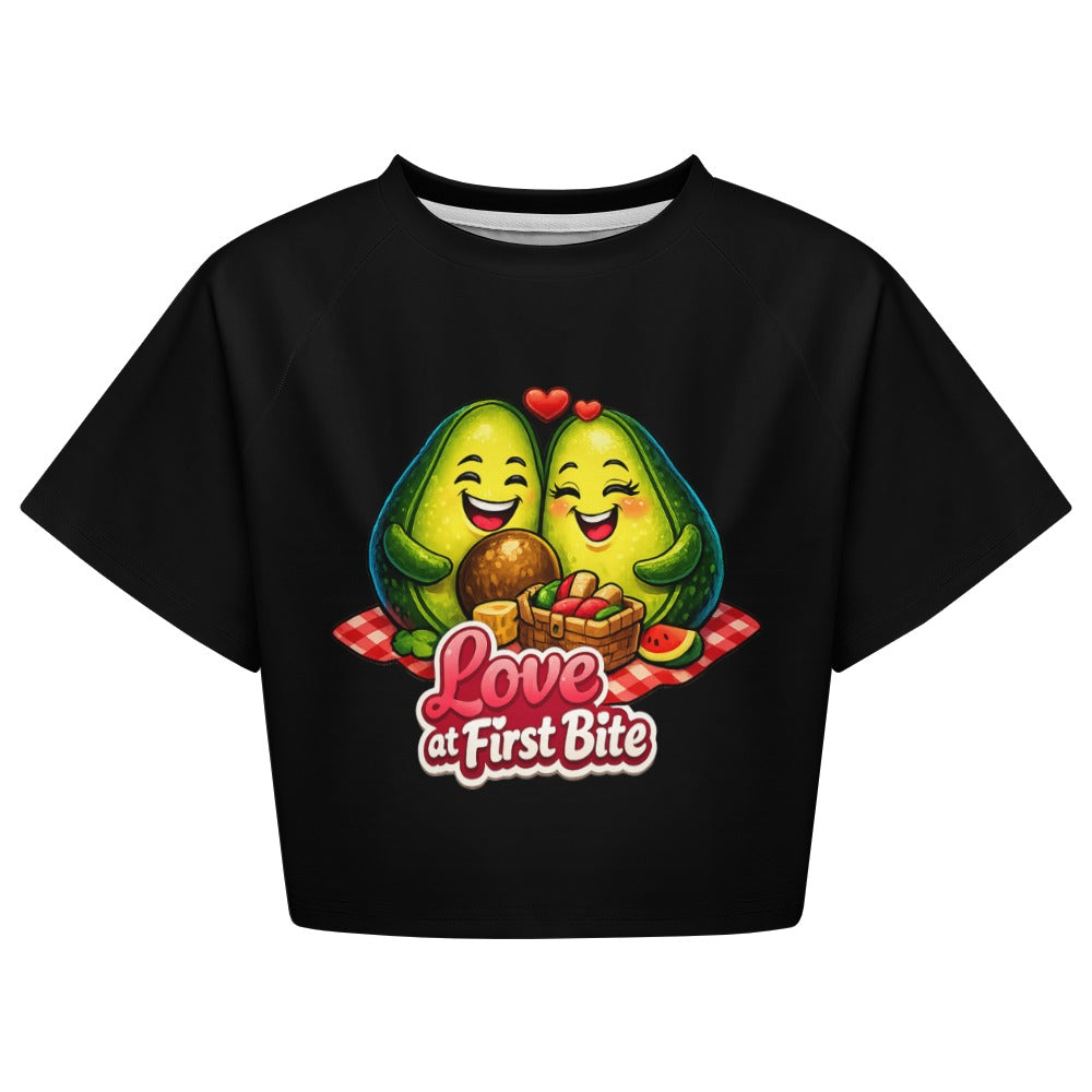 T-shirt Crop Top — Estilo Verão (Modelo 2)