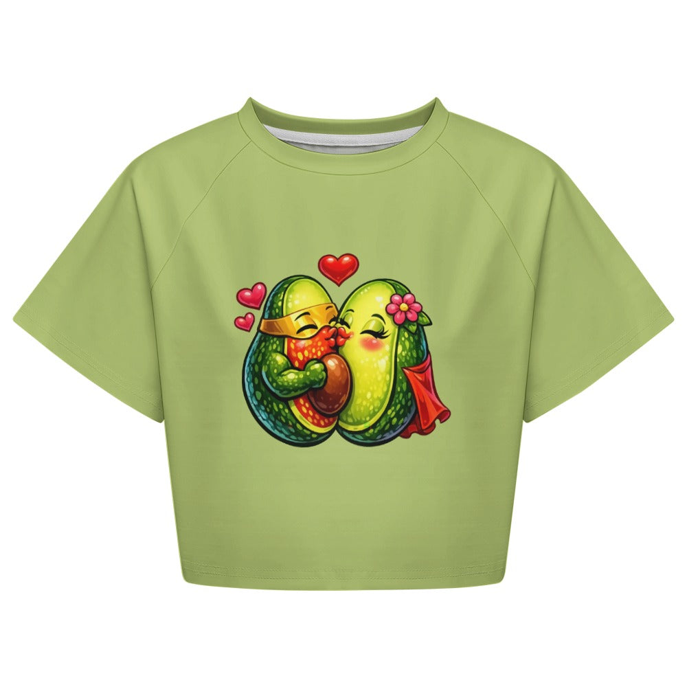 T-shirt Crop Top — Estilo Verão